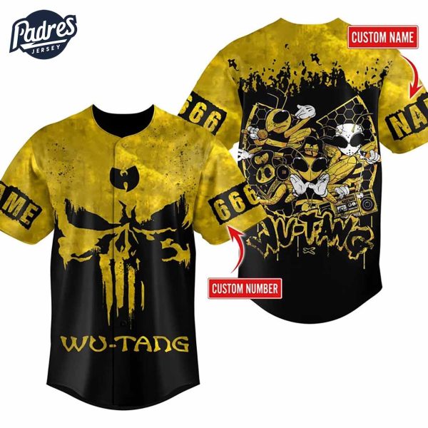 Custom Wu-Tang Clan Hip Hop Baseball Jersey For Lovers