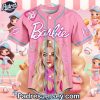 Custom barbie Girl Barbie Baseball Jersey 2