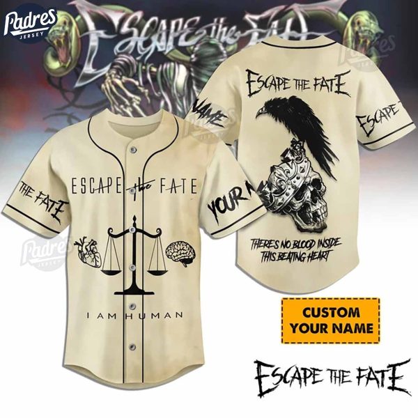 Escape The Fate Rock Band Music Baseball Jersey 1