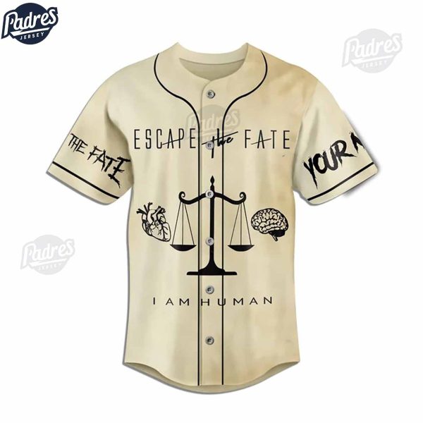 Escape The Fate Rock Band Music Baseball Jersey 2