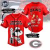 Georgia Bulldogs Snoopy Football Baseball Jersey 1