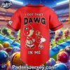 Georgia Bulldogs Snoopy Football Baseball Jersey 3