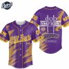 God First Family Second Then Lsu Tigers Football Custom Baseball Jersey 2