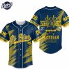 God First Family Second Then Michigan Wolverines Football Custom Baseball Jersey 4