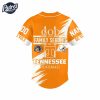 God First Family Second Then Tennessee Football Custom Baseball Jersey 3