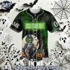 Halloween Beetlejuice Custom Baseball Jersey Style 2