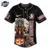 Halloween Florida State Seminoles Fear The Spear Football Custom Baseball Jersey 2