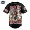 Halloween Florida State Seminoles Fear The Spear Football Custom Baseball Jersey 3