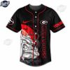 Halloween Georgia Bulldogs Football Baseball Jersey 2