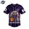 Halloween Kansas State Wildcats Football Football Custom Baseball Jersey 2