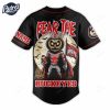 Halloween Ohio State Fear The Buckeyes Football Custom Baseball Jersey 3