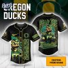 Halloween Oregon Ducks Fear The Ducks Football Custom Baseball Jersey 1