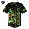 Halloween Oregon Ducks Fear The Ducks Football Custom Baseball Jersey 2