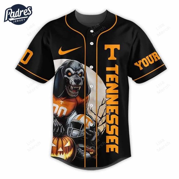 Halloween Tennessee Volunteers Fear The Vols 2024 Football Custom Baseball Jersey 2