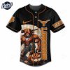 Halloween Texas Longhorns Fear The Longhorn Football Custom Baseball Jersey 2