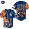 Houston Astros We Own The West MLB Baseball Jersey 3