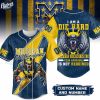 I Am Die Hard Fan Your Approval Is Not Required Michigan Wolverines Custom Baseball Jersey 1