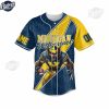 I Am Die Hard Fan Your Approval Is Not Required Michigan Wolverines Custom Baseball Jersey 2