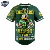 I Am Die Hard Fan Your Approval Is Not Required Oregon Ducks Football Baseball Jersey 3