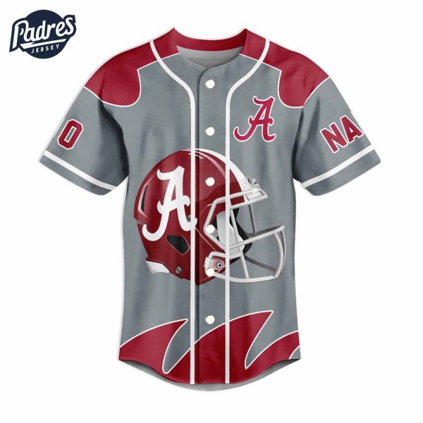 Im The Crazy Tide Fan Everyone Warned You About Alabama Crimson Tide Football Baseball Jersey 2