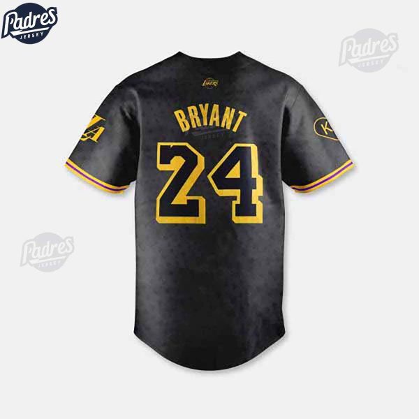 Kobe Bryant X Los Angeles Dodgers Baseball Jersey 2