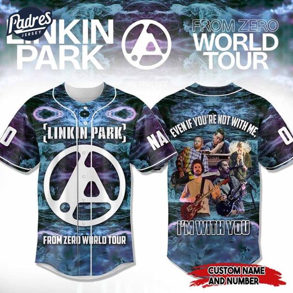 Linkin Park From Zero World Tour Custom Baseball Jersey 1