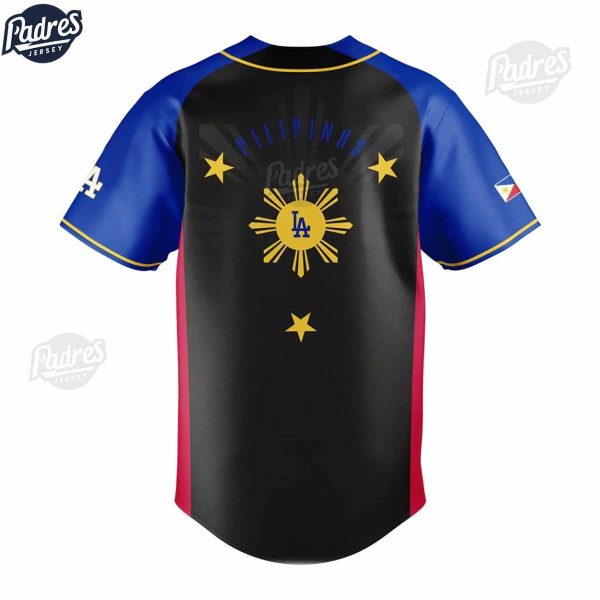 Los Angeles Dodgers Salvadoran Heritage Night 2024 Baseball Jersey 2