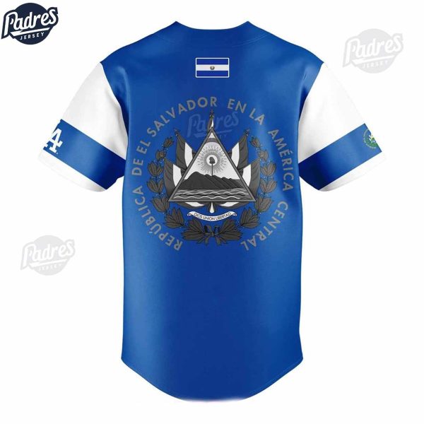 Los Angeles Dodgers Salvadoran Heritage Night 2024 Baseball Jersey Style 2