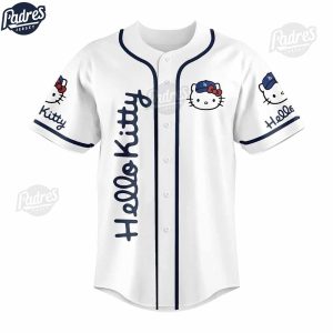 Los Angeles Dodgers X Hello Kitty 2024 Baseball Jersey 1