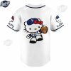 Los Angeles Dodgers X Hello Kitty 2024 Baseball Jersey 2