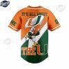 Miami Hurricanes Personalization Baseball Jersey Style 3