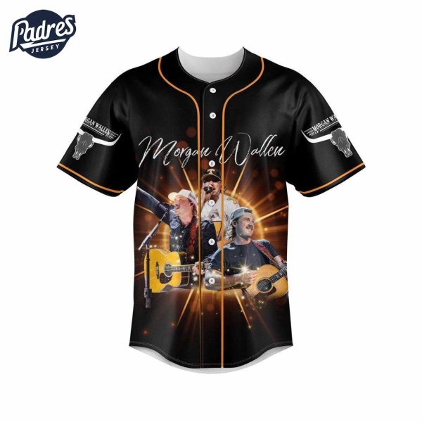 Morgan Wallen I Can't Love You More Than My Hometown Live Knoxville Tennessee Baseball Jersey 3