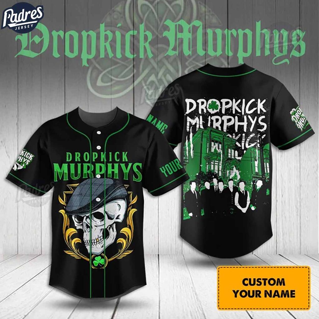 Music Dropkick Murphys Band Custom Baseball Jersey