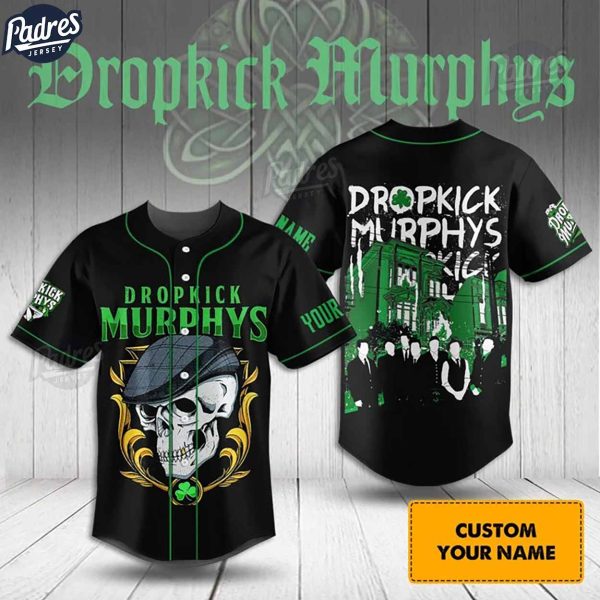 Music Dropkick Murphys Band Custom Baseball Jersey 1