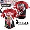 NCAA Ohio State Buckeyes Football Baseball Jersey 1