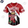 NCAA Ohio State Buckeyes Football Baseball Jersey 2