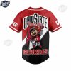 NCAA Ohio State Buckeyes Football Baseball Jersey 3