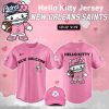 New Orleans Saints Hello Kitty Pink NFL Baseball Jersey 1