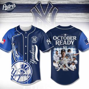 New York Yankees October Ready MLB Baseball Jersey 1