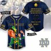 Notre Dame Fighting Irish Football Custom Baseball Jersey Style