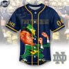 Notre Dame Fighting Irish Football Custom Baseball Jersey 2