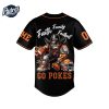 Oklahoma State Cowboys Go Pokes Football Baseball Jersey 4