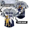 Penn State Nittany Lions Football Baseball Jersey Unique Custom 1