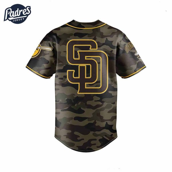 San Diego Padres Camo Baseball Jersey For Only 2