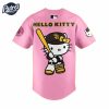 San Diego Padres Design Pink Baseball Jersey Hello Kitty 3