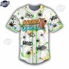 Scooby Doo Weed Pattern Baseball Jersey Style 2