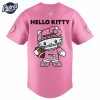 Seattle Seahawks Hello Kitty Pink NFL Baseball Jersey 3