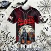 Spooky Slugger Halloween All Stars Custom Baseball Jersey 2