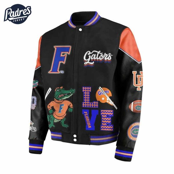 Sport Florida Gators Football NCAA Baseball Jacket 2