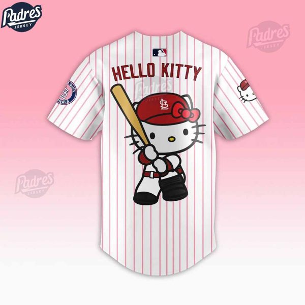 St Louis Cardinals 50th Anniversary Hello Kitty Baseball Jersey 2